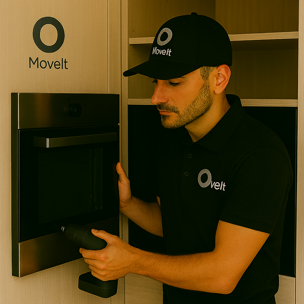 Instalação de televisão e decoração em parede realizada pela Movelt Solutions